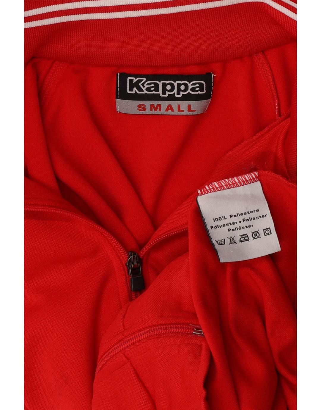 Kappa Træningsdragt til mænd, topjakke, lille rød polyester