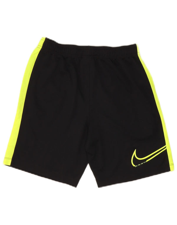 Nike Boys CR7 grafiske sportsshorts 10-11 år Medium Sort Colourblock