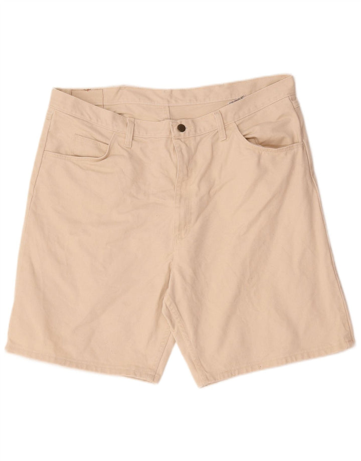 Wrangler Denim Shorts til mænd W40 XL Beige Bomuld