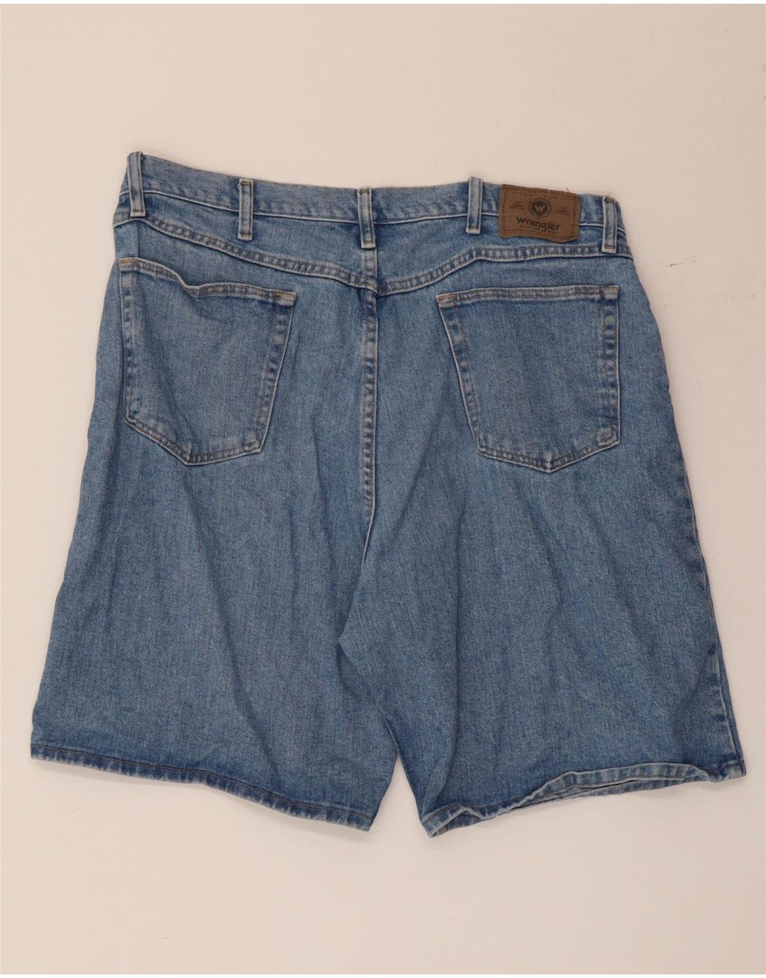 WRANGLER Denimshorts til mænd W38 XL Blå Bomuld
