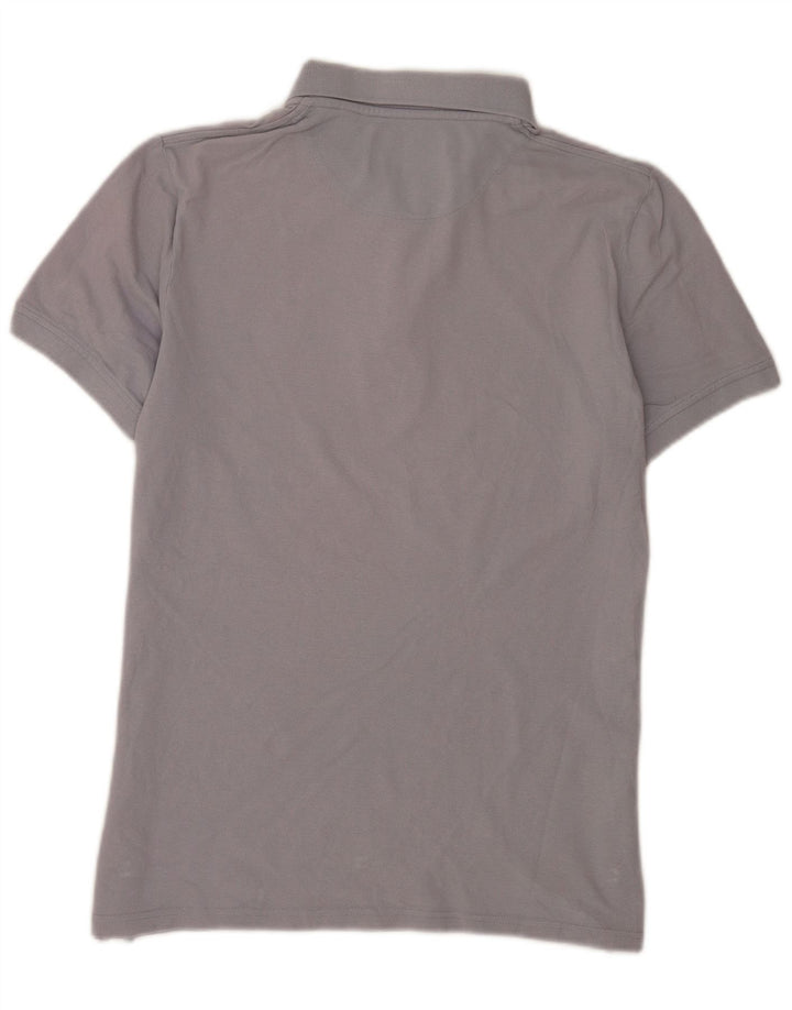 Lyle & Scott Herre kortærmet poloshirt Stor grå bomuld