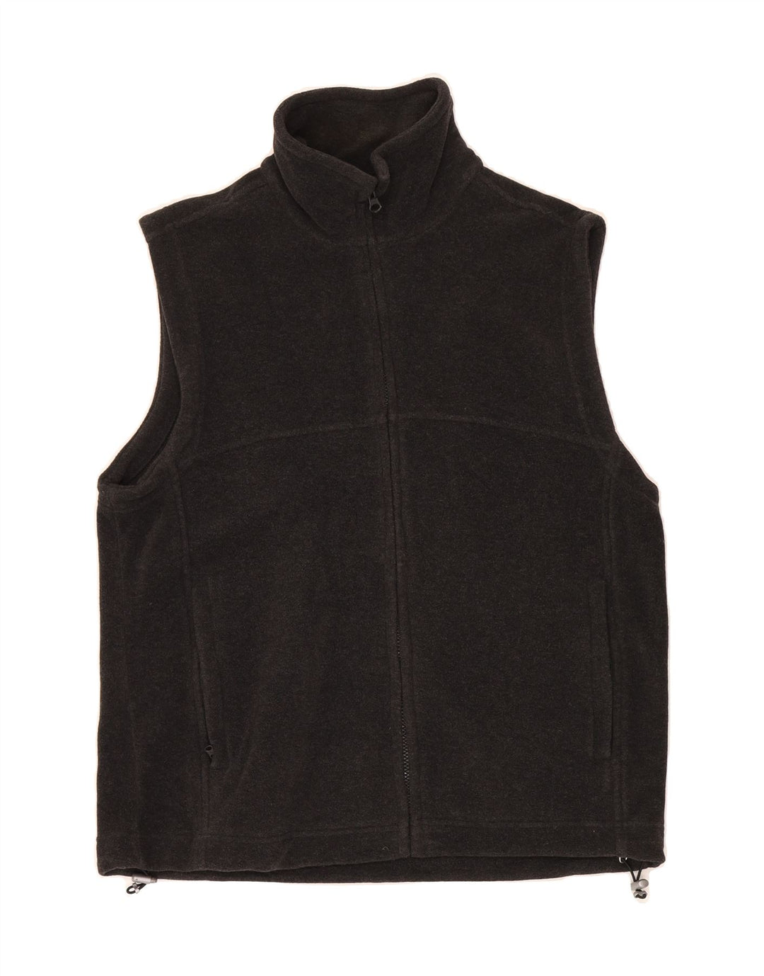 F.LLI CAMPAGNOLO Mens Fleece Gilet UK 38 Medium Grey Polyester Vintage F.LLI Campagnolo and Second-Hand F.LLI Campagnolo from Messina Hembry 