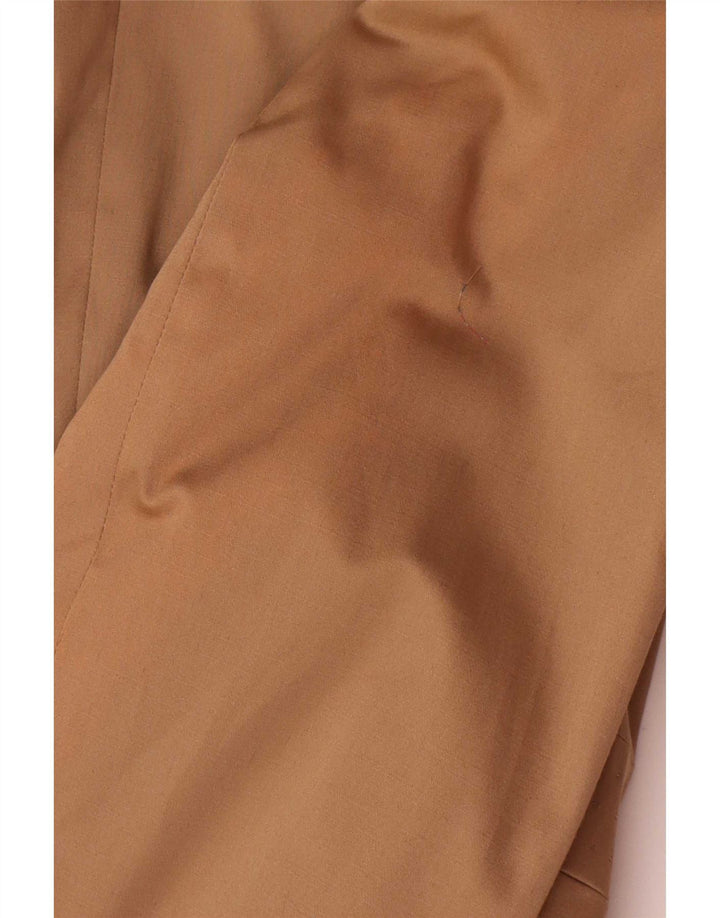 Betty Barclay Dame 2 Button Blazer Jacket UK 16 Stor Beige Bomuld