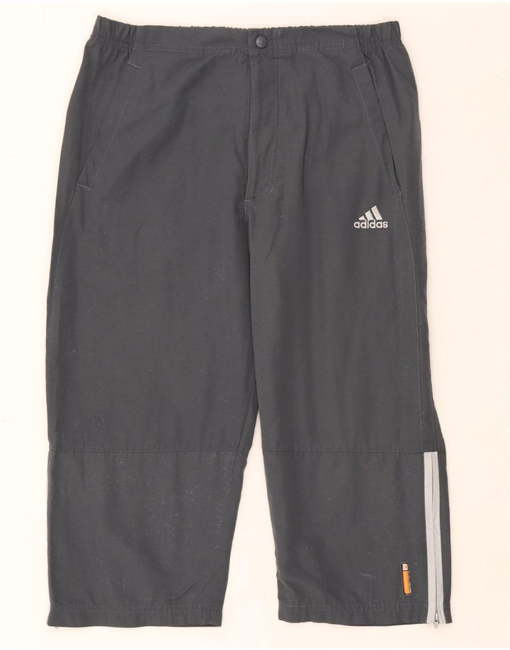 ADIDAS Mens Bermuda Sport Shorts W32 Medium Grey Cotton Vintage Adidas and Second-Hand Adidas from Messina Hembry 