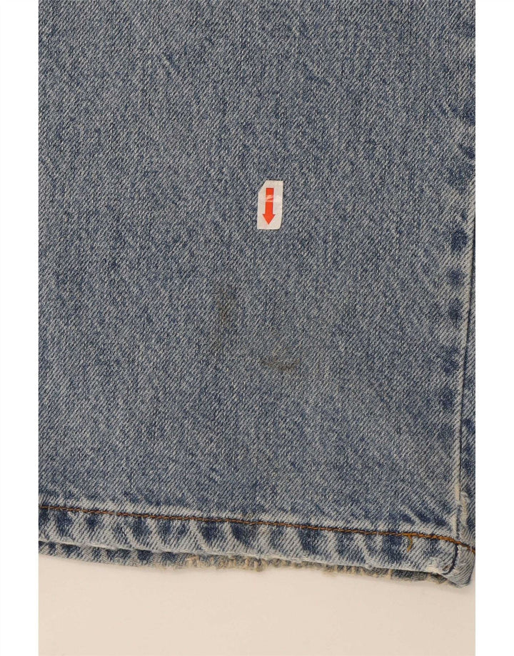 Wrangler Herre Texas Straight Jeans W35 L32 Blå Bomuld