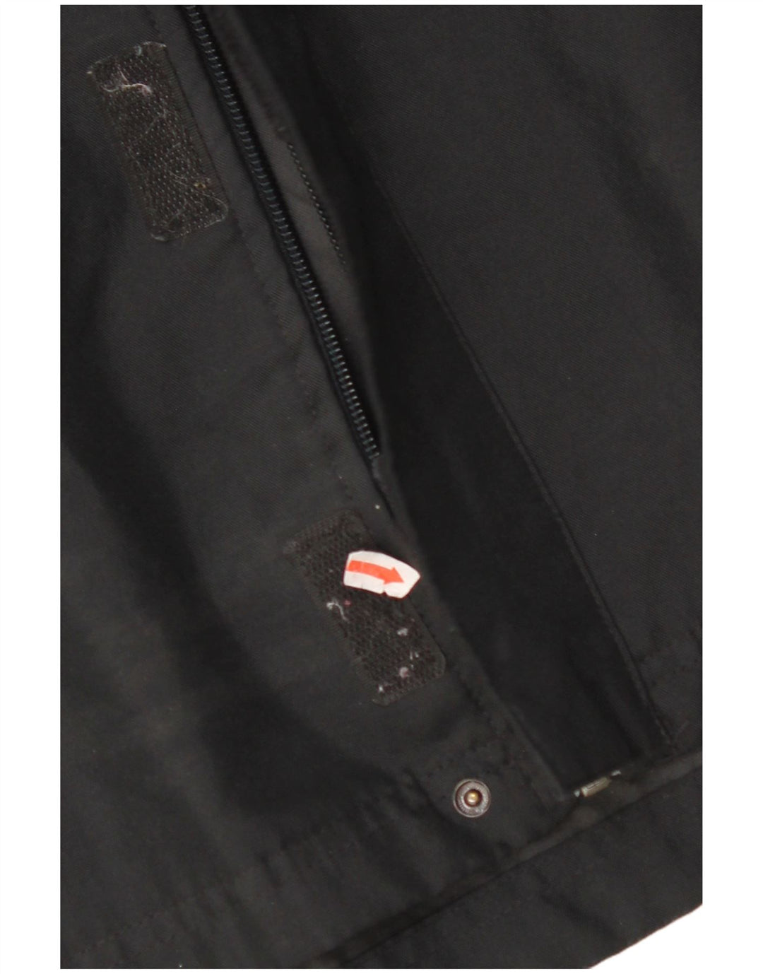 NIKE Regnjakke med hætte til drenge 12-13 år Stor sort Colourblock Polyester