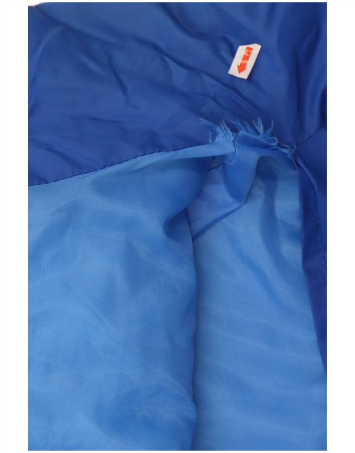 MACROSS Herre grafisk polstret jakke UK 46 3XL Blå