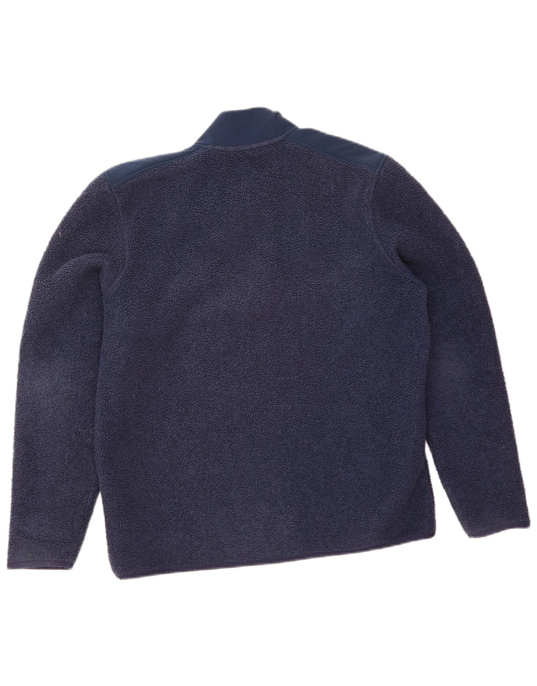 Under Armour Herre Button Neck Fleece Jumper Large Navy Blue Polyester
