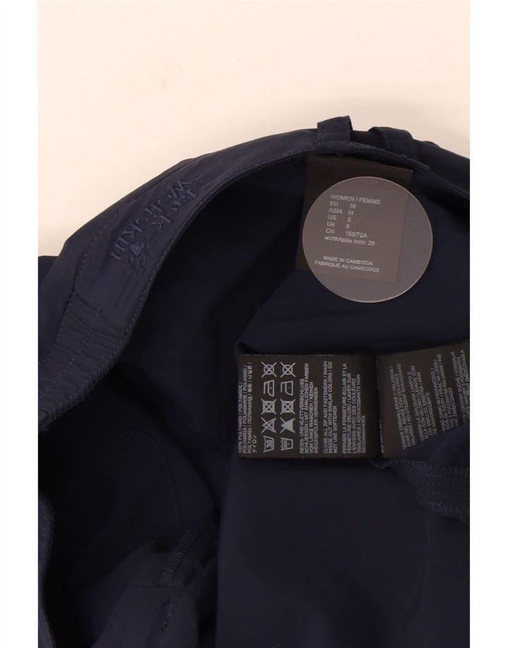 Jack Wolfskin Dame Mini-nederdel UK 8 Small W30 Navy Blue Polyamid