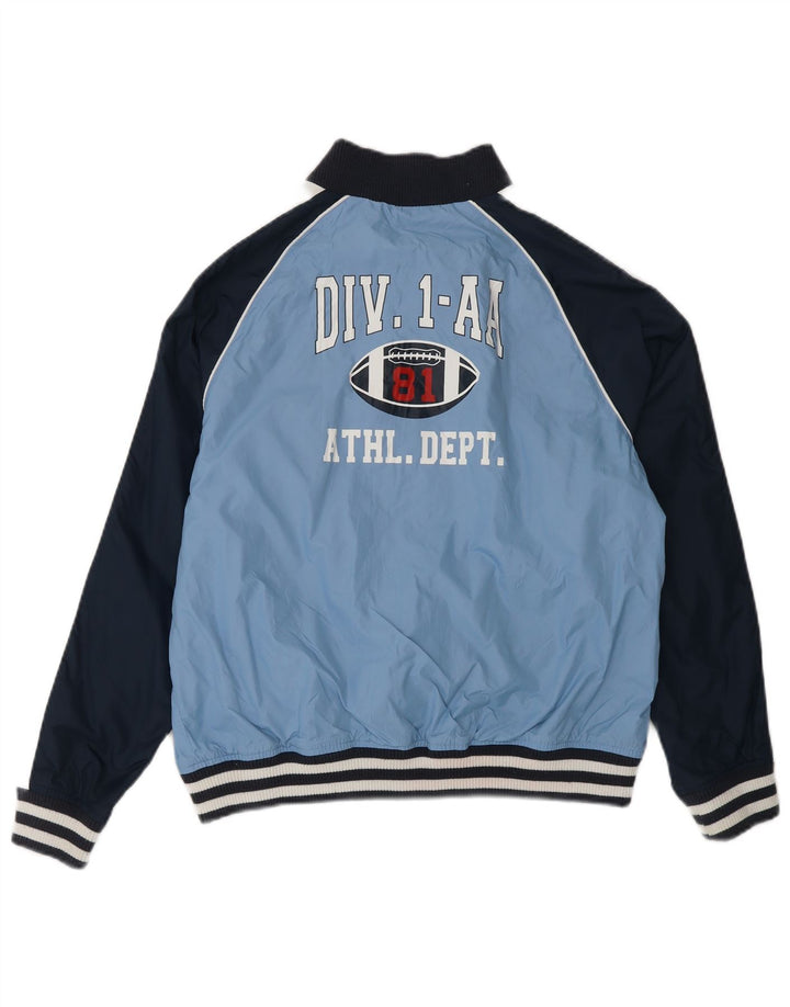 CHAMPION Drenge træningsdragt topjakke 11-12 år Stor blå farveblok