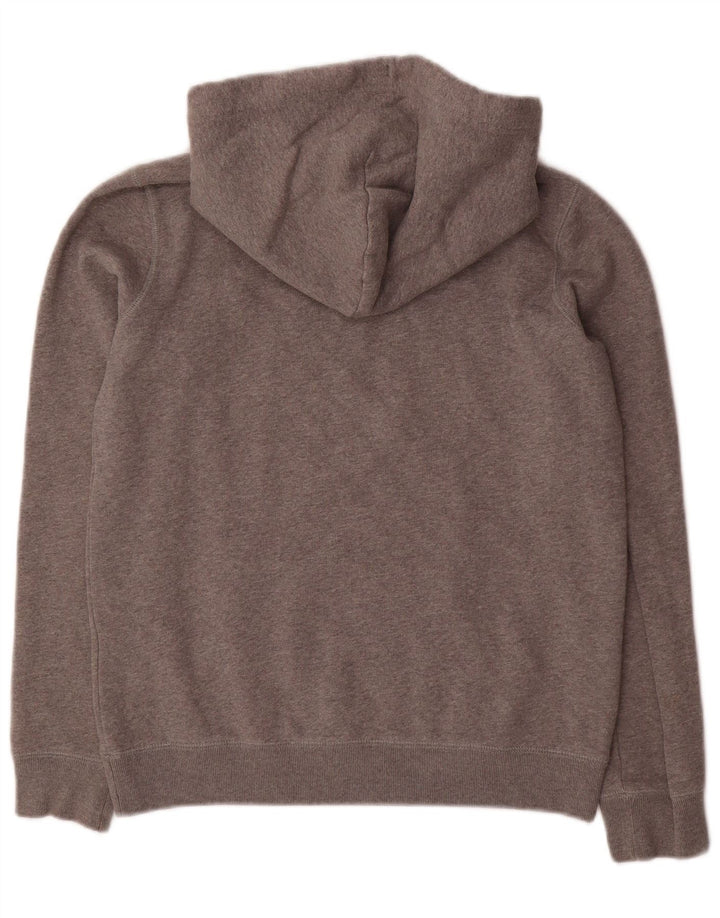 JACK WILLS Womens Salcombe Devon Oversized Hoodie Jumper UK 10 Small Grey