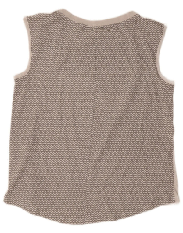 Champion Dame Easy Fit Grafisk Vest Top UK 18 XL Hvid Chevron