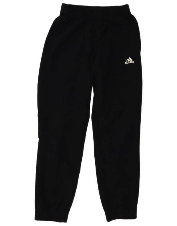 Adidas Mens Tracksuit Trousers Joggers Small  Black Polyester