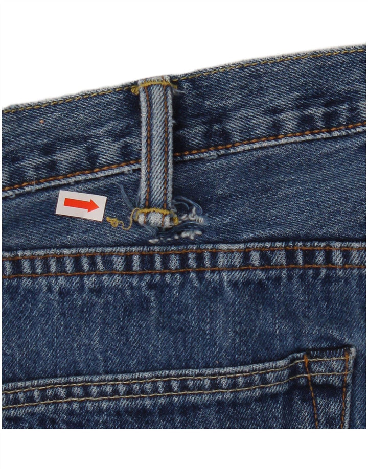 Levi's Herre 501 Straight Jeans W38 L29 Blå Bomuld