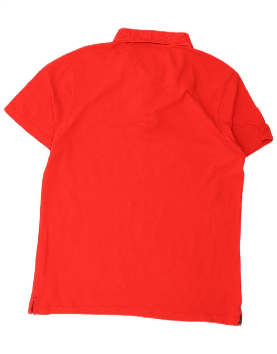 Weird Fish Herre poloshirt Stor rød bomuld
