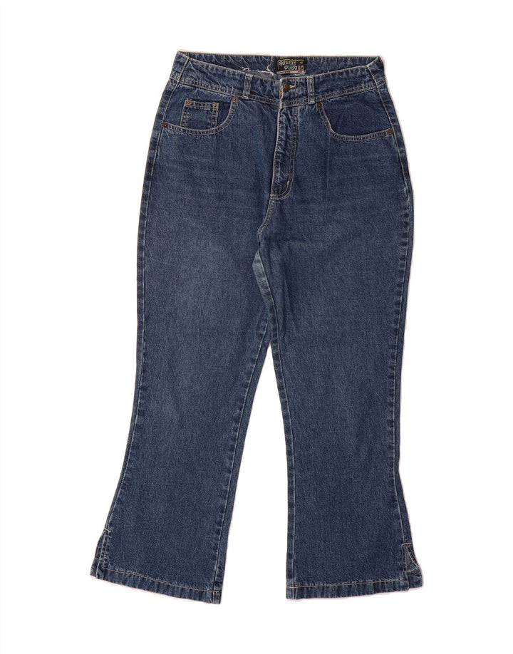 CRAZY WORLD Womens Cropped Jeans EU 40 Medium W30 L26 Blue Cotton Vintage Crazy World and Second-Hand Crazy World from Messina Hembry 