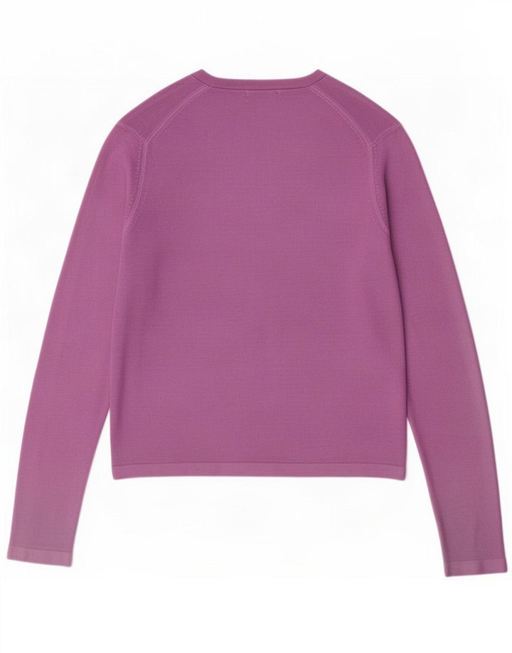 Marks & Spencer Dame oversized cardigan sweater UK 10 Small Purple