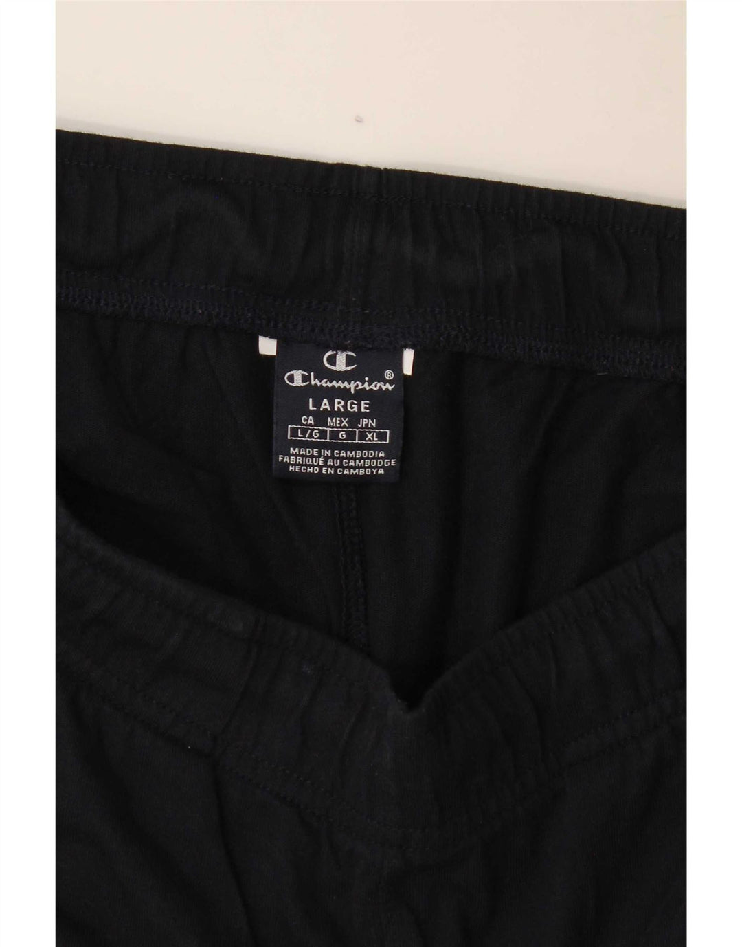 Champion Herre grafiske sportsshorts store marineblå