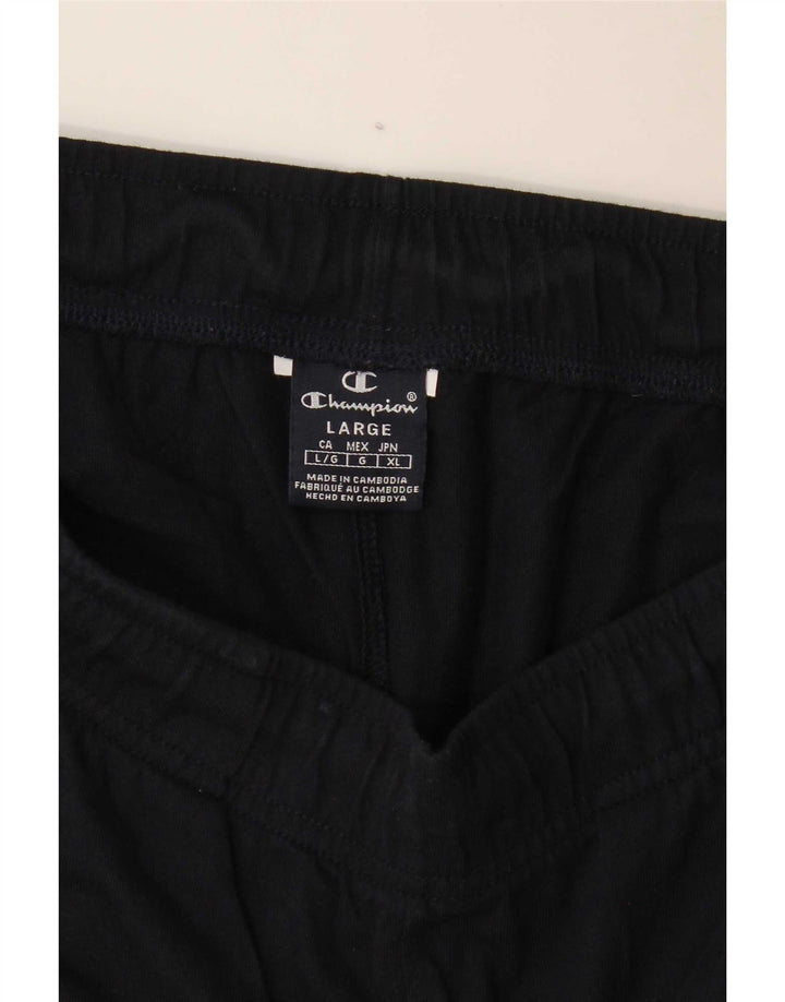 Champion Herre grafiske sportsshorts store marineblå