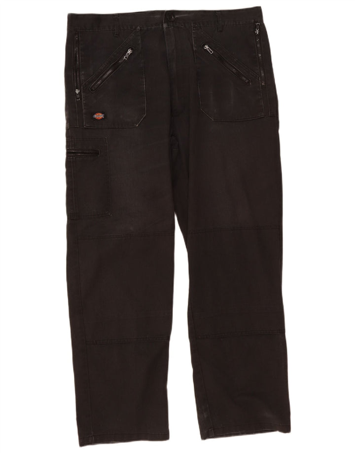 Dickies Straight Cargo bukser til mænd W40 L30 Sort