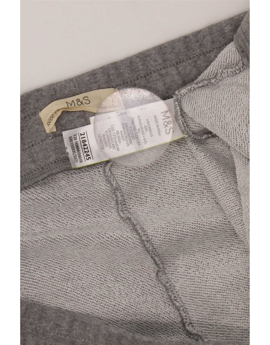 Marks & Spencer Herre træningsdragt Bukser 4XL Grå Bomuld