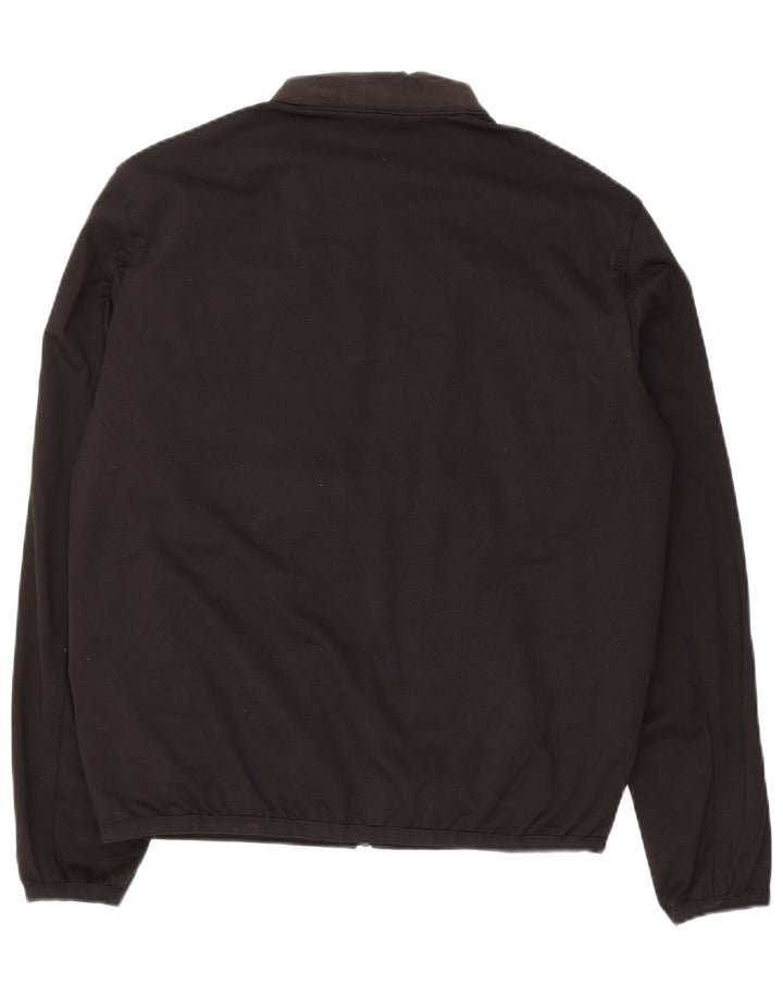 ZARA Polstret jakke til mænd UK 38 Medium Sort Polyester