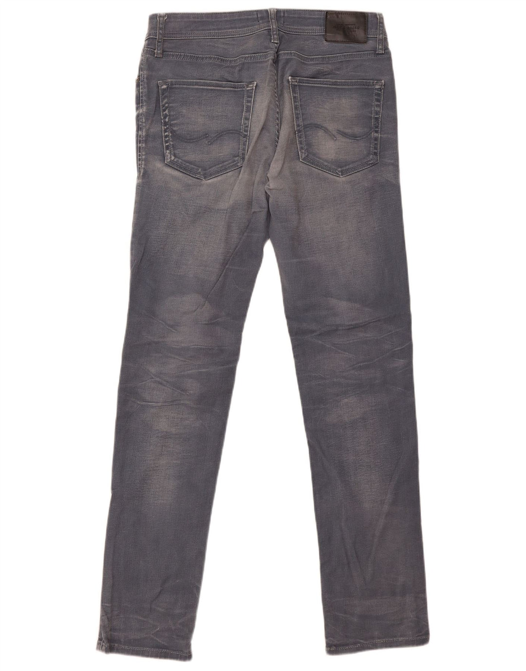 Jack & Jones Herre Tim Slim Jeans W34 L34 Grå Bomuld