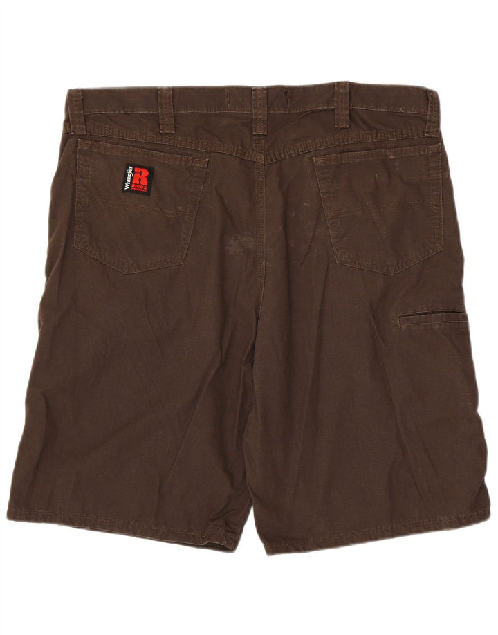 Wrangler Herre Cargo Shorts W38 XL Brun Bomuld