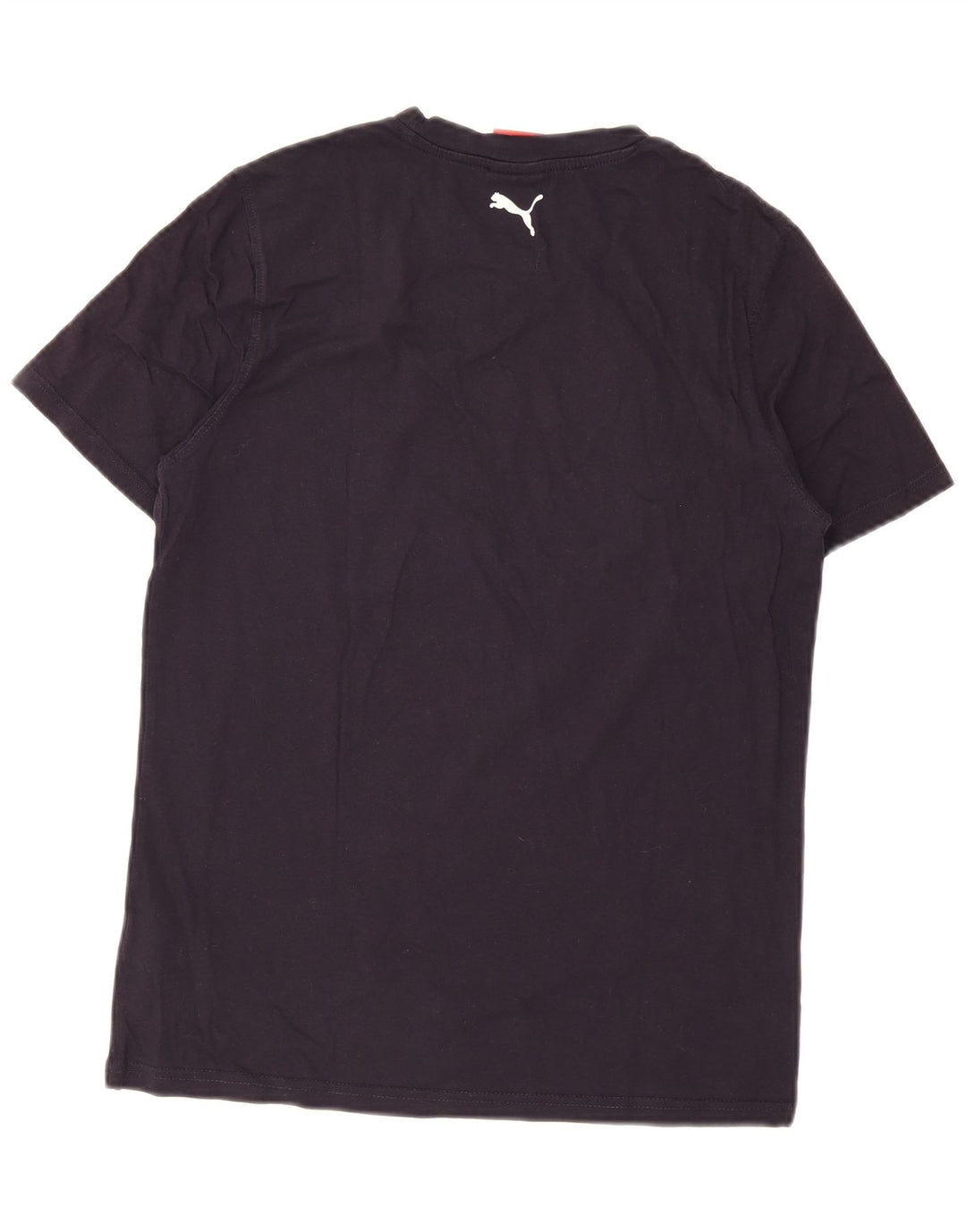 Puma Herre grafisk T-shirt top lille marineblå bomuld