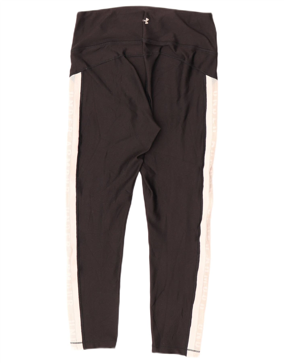 Under Armour Kvinders Grafiske Capri Leggings UK 12 Medium Sort Colourblock