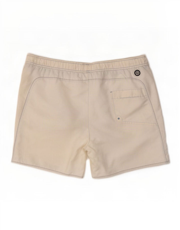 Colmar Herre grafiske badeshorts IT 52 Large White Polyester