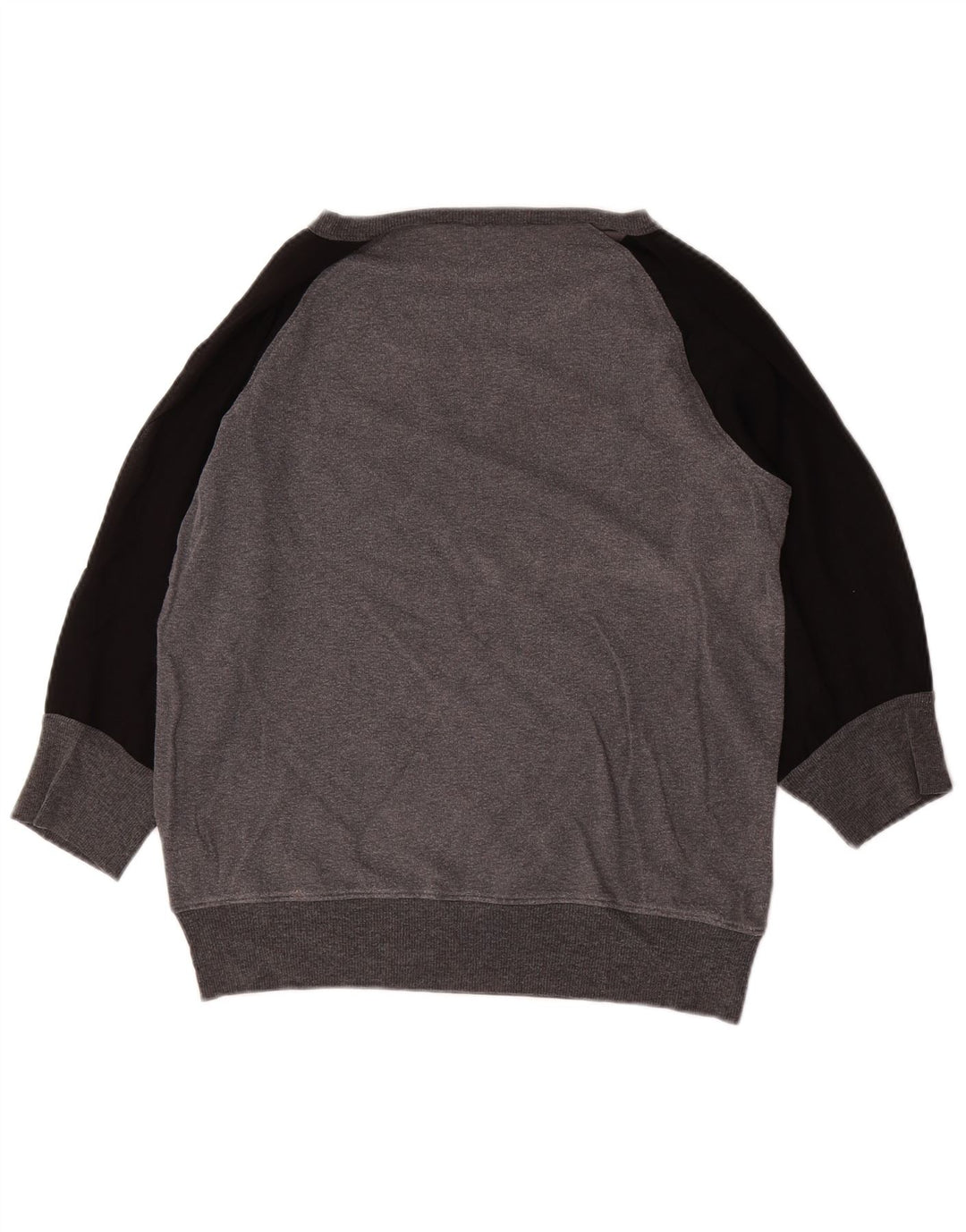 French Connection Dame sweatshirt med 3/4 ærmer UK 10 Small Grå