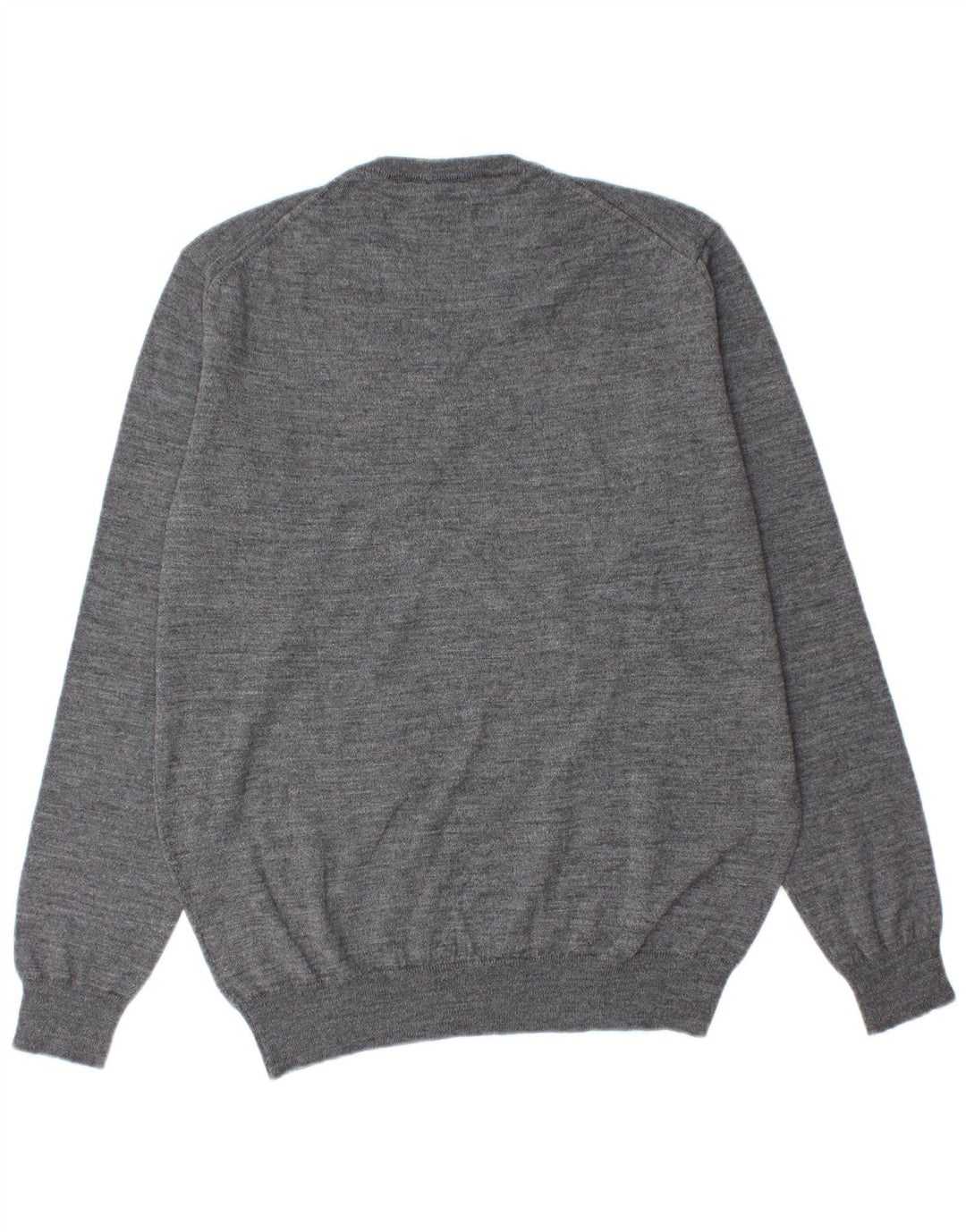 Dacks herre V-hals sweater 2XL grå uld