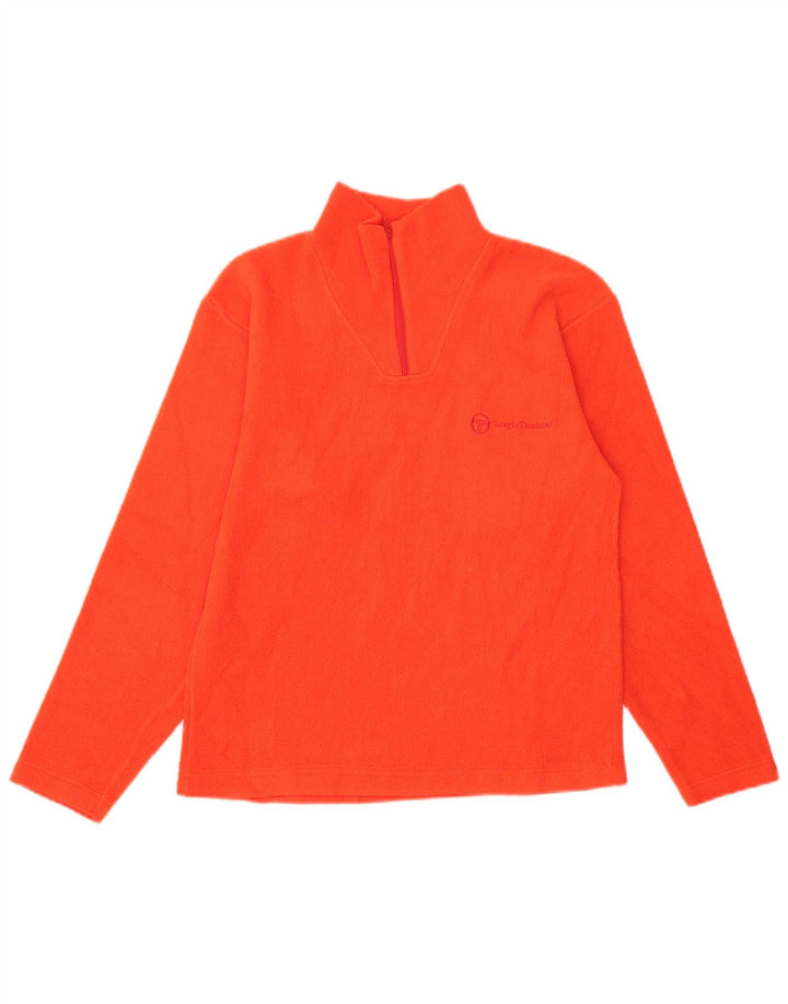 Sergio Tacchini Dame Fleece Jumper med lynlås DK 14 Medium Orange