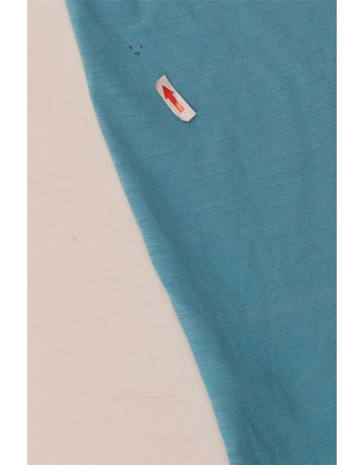 Nike drenge Dri Fit hættetop langærmet 12-13 år stor blå polyester