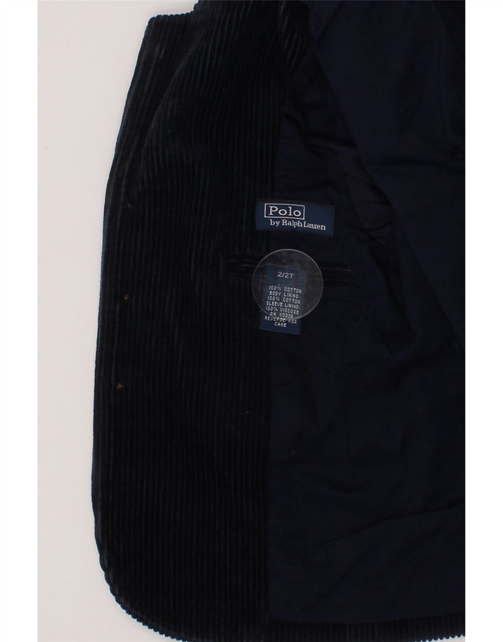 POLO RALPH LAUREN Baby Boys 3 Button Blazer Jacket 18-24 Months Navy Blue Vintage Polo Ralph Lauren and Second-Hand Polo Ralph Lauren from Messina Hembry 