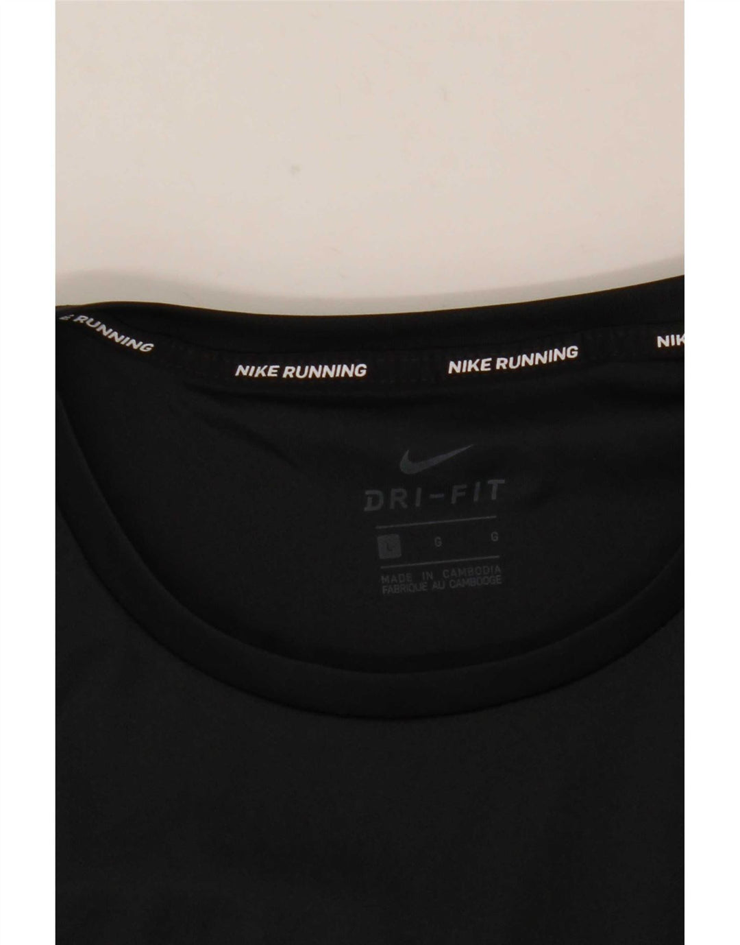 Nike Dame Dri Fit T-Shirt Top UK 16 Large Sort