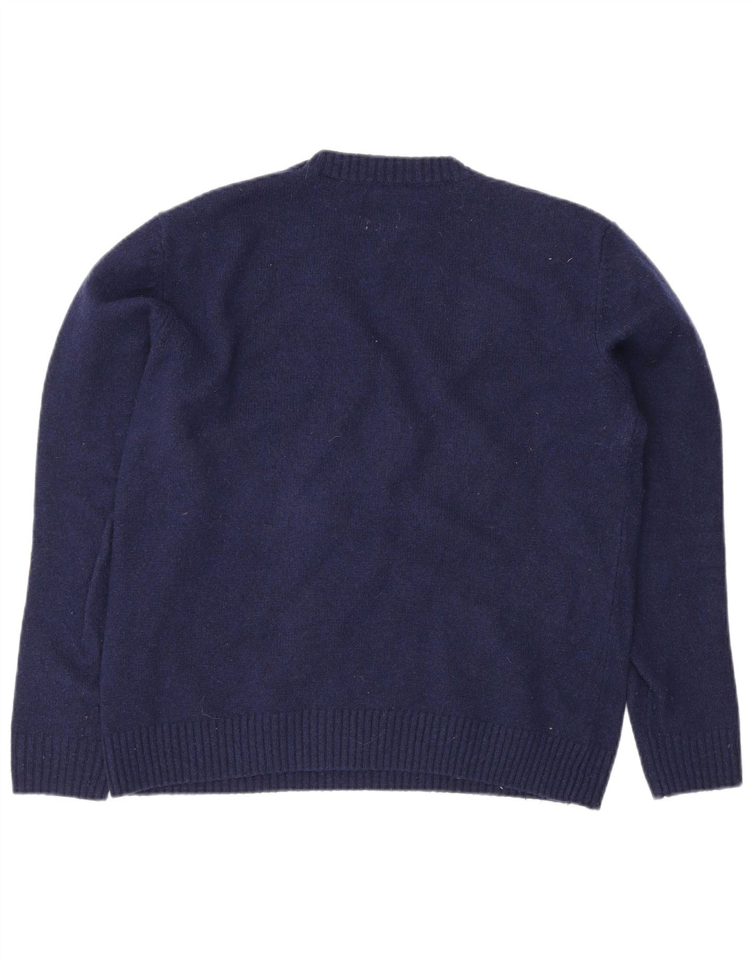 Levi's Dame Standard Fit Jumper Sweater UK 14 Medium Navy Blue