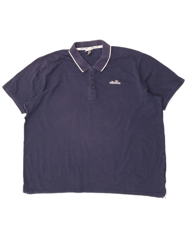 Ellesse Herre poloskjorte 3XL marineblå bomuld