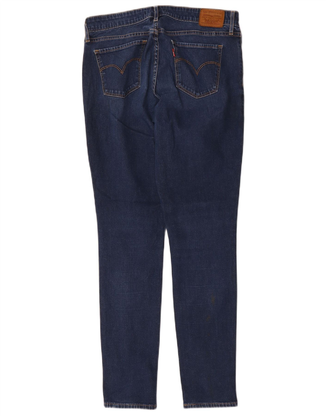 Levi's Dame 711 Skinny Jeans W30 L29 Blå Bomuld