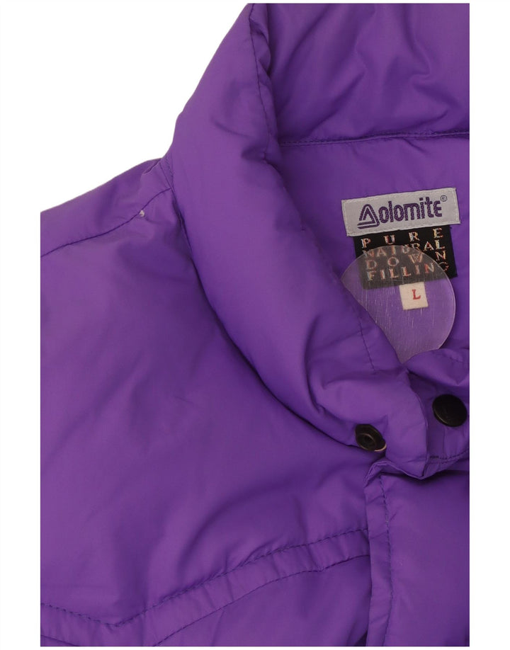 Dolomite Womens Polstret Gilet UK 16 Large Purple