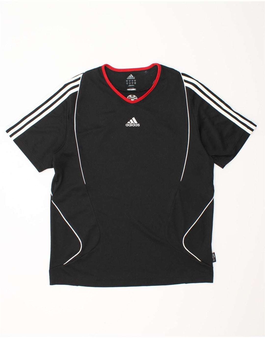 ADIDAS Herre Clima 365 T-Shirt Top Medium Sort Polyester