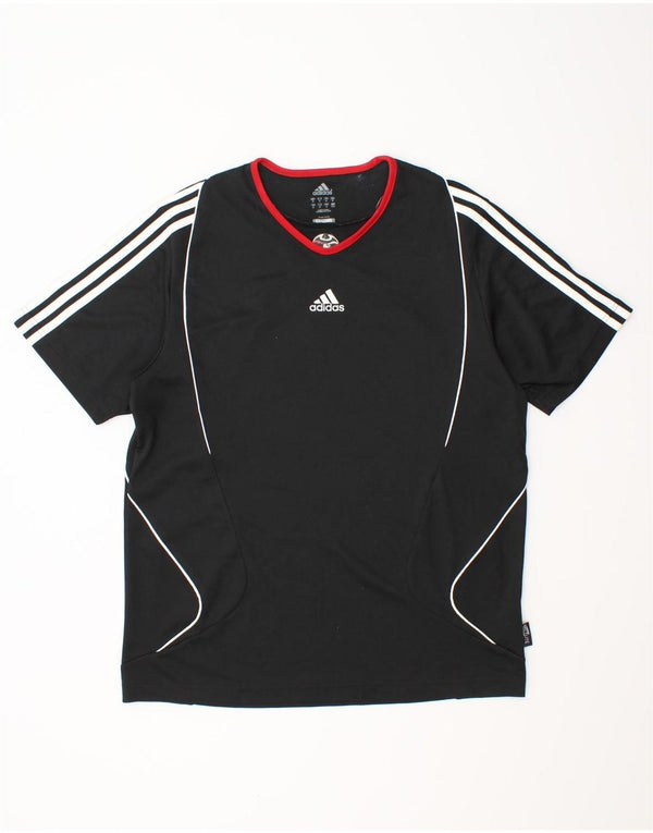 ADIDAS Herre Clima 365 T-Shirt Top Medium Sort Polyester