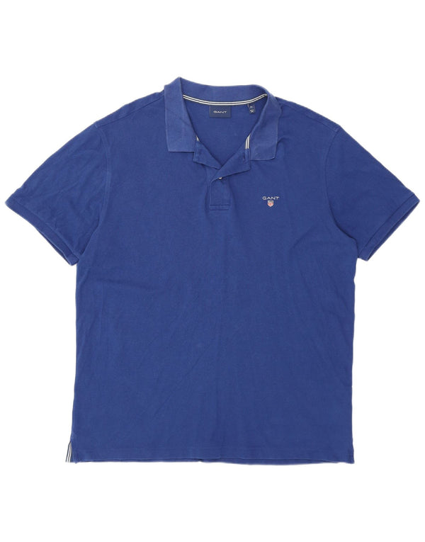 Gant Polo Shirt til mænd XL Blå Bomuld