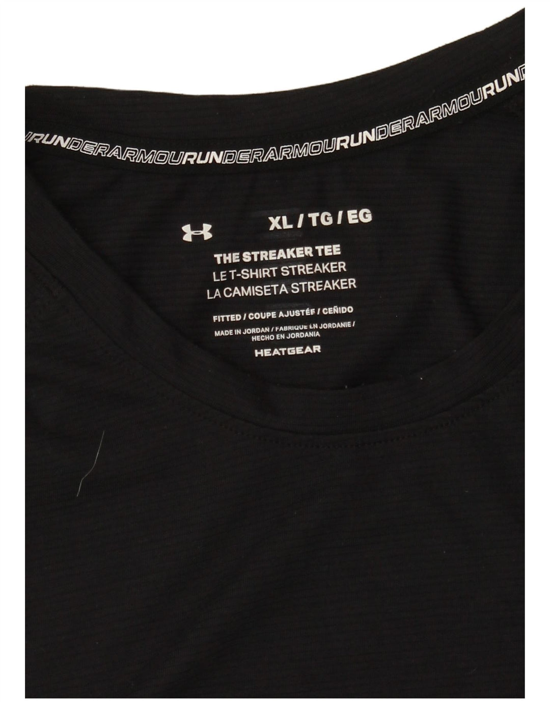 Under Armour Herre T-Shirt Top XL Sort