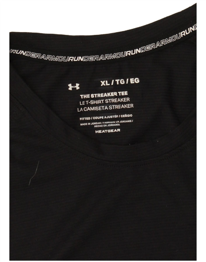 Under Armour Herre T-Shirt Top XL Sort