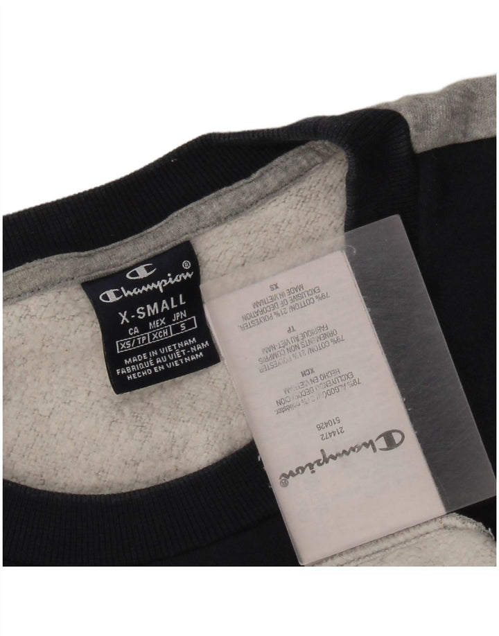 Champion Herre Sweatshirt Jumper XS Flerfarvet Colourblock Bomuld