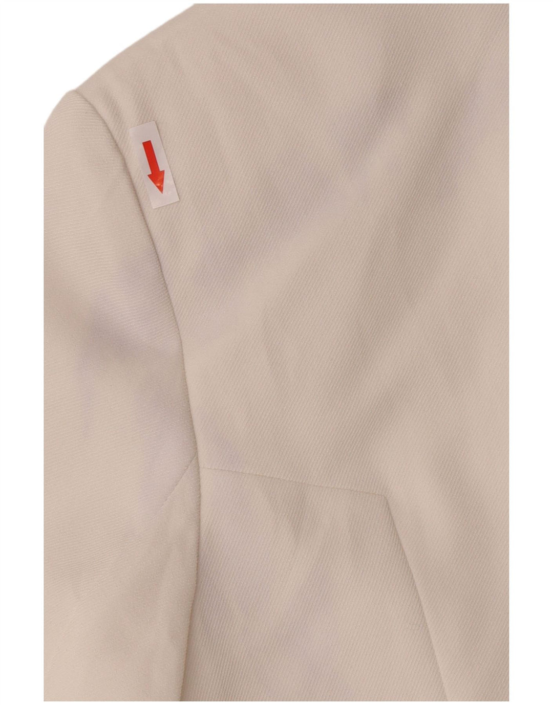 Jurgen Michaelsen Dame 3 Button Blazer Jacket UK 10 Small White Polyester