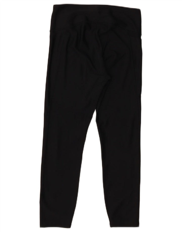 Under Armour Womens Compression Crop Leggings UK 14 Medium Black