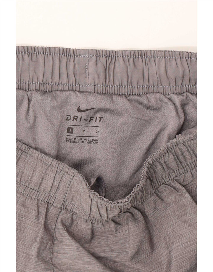 Nike Sportsshorts til kvinder UK 8 Small Grå Flecked Polyester